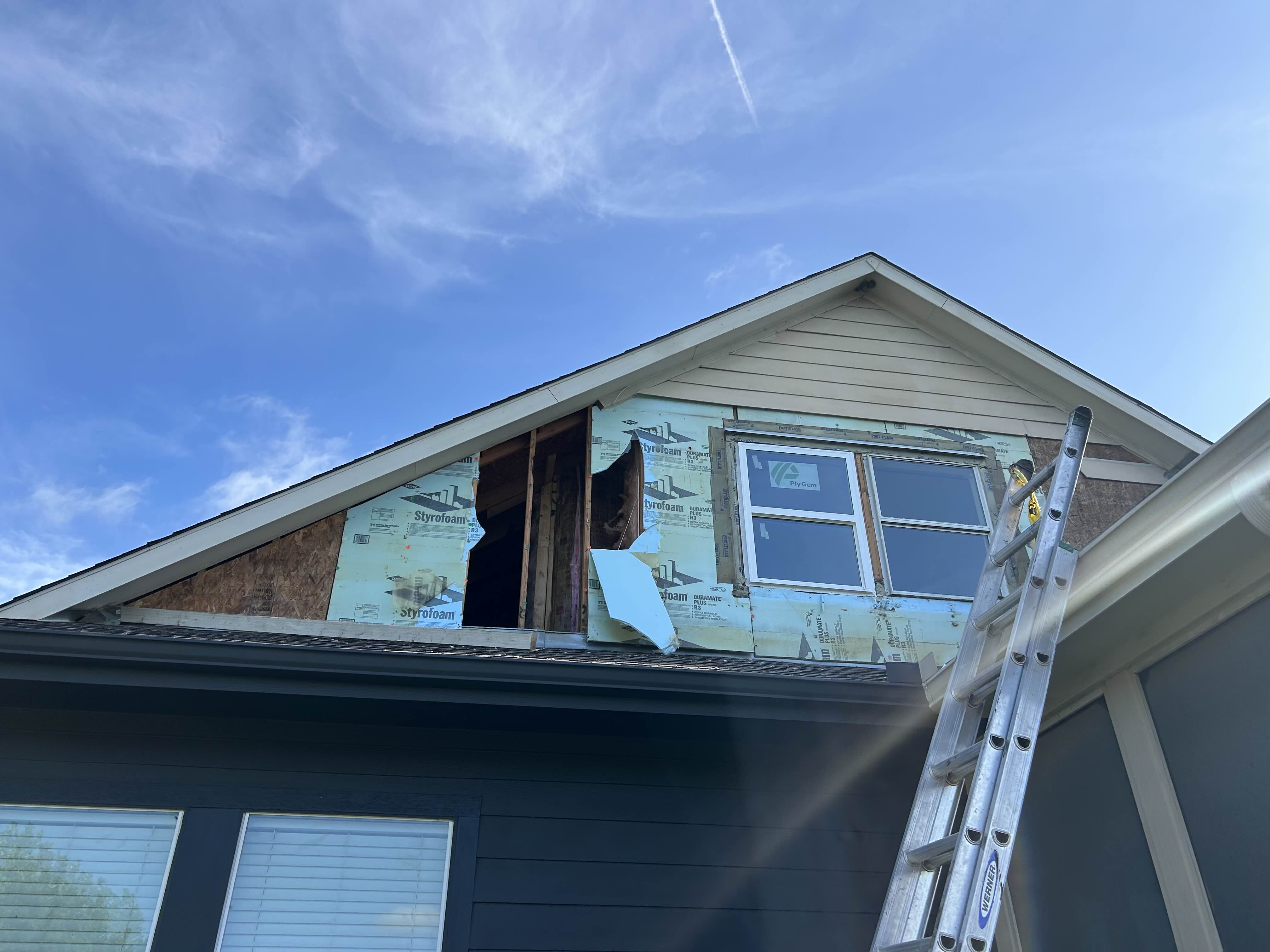 New Siding Installation (Before)